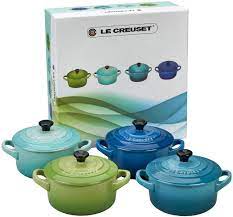 Le Creuset Mini Cocotte Set 4 - Couleurs Marine